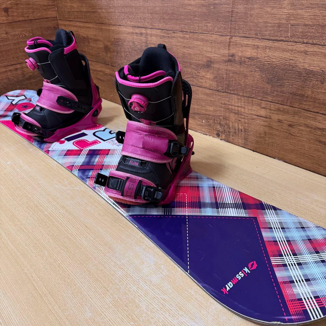 kissmark CSB 初心者オススメ　レディース スノーボード 3点　初心者