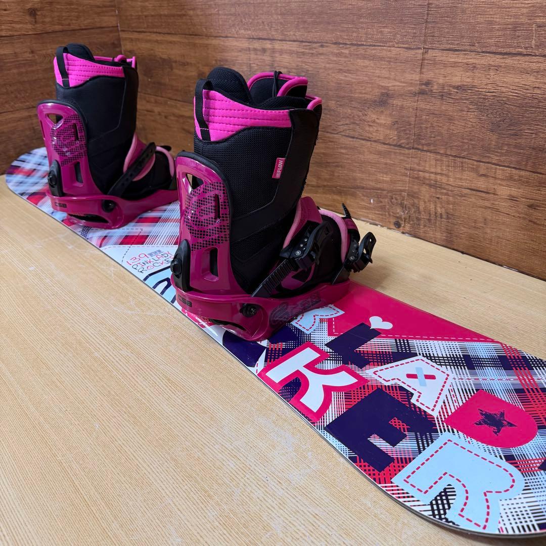 kissmark CSB 初心者オススメ　レディース スノーボード 3点　初心者