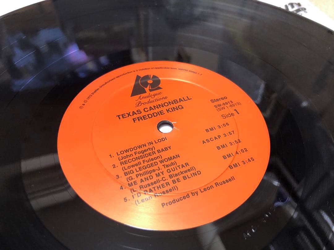 アナログプロダクション Freddie King TexasCannonball