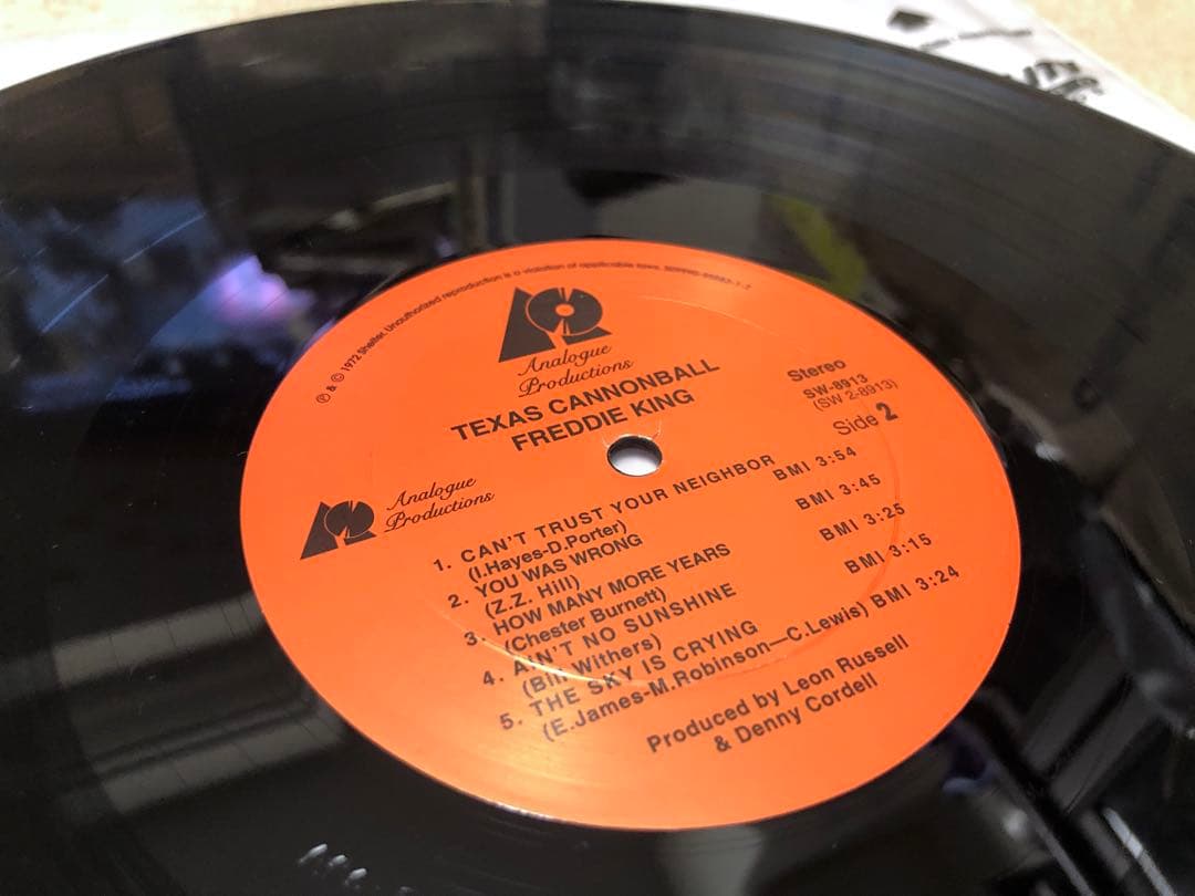 アナログプロダクション Freddie King TexasCannonball