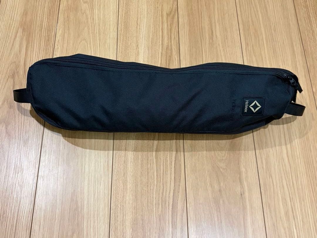 Helinox ヘリノックスタクティカルインクライン　チェア ブラック黒　付属品