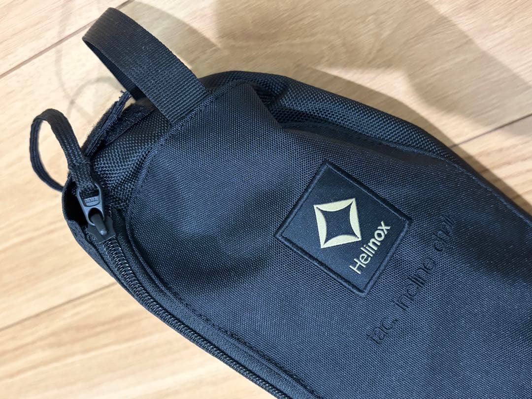 Helinox ヘリノックスタクティカルインクライン　チェア ブラック黒　付属品