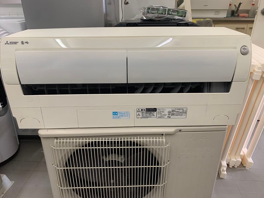 エアコン6畳用2017年製MITSUBISHI MSZ-L2216-W三菱霧ヶ峰
