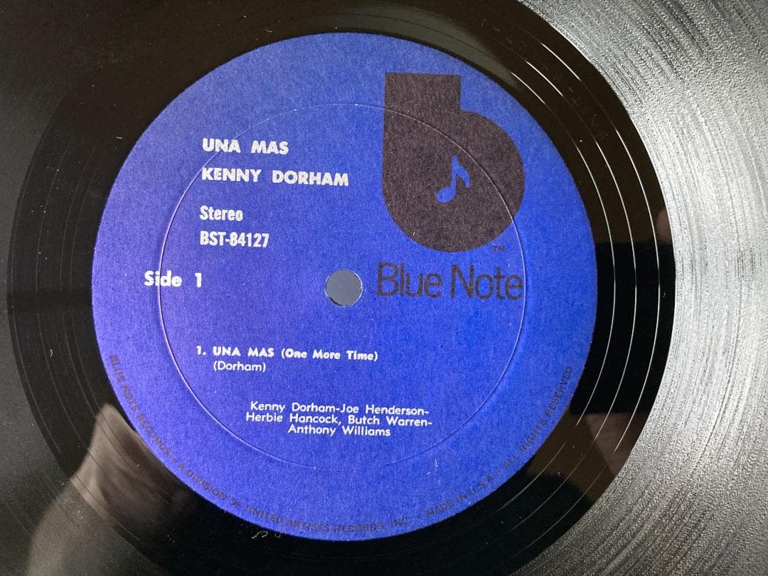 洋楽 JAZZ Kenny Dorham UNAMAS Blue Note