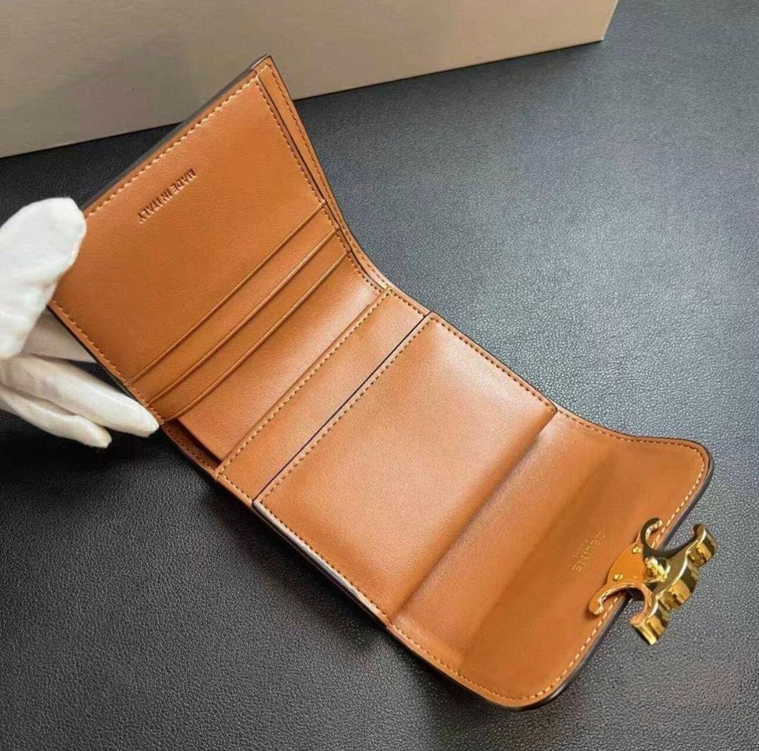 CELINE 本革 折りたたみ