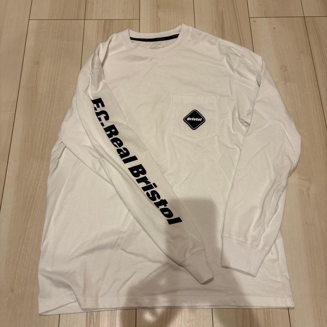 E.C. Real Bristol ホワイト長袖カットソー