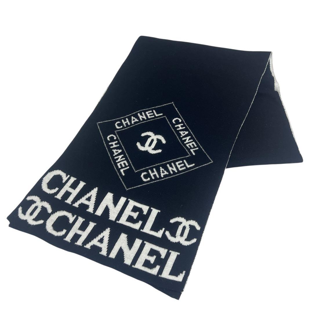 【希少】CHANEL　シャネル　マフラー　ノベルティ　ココマーク