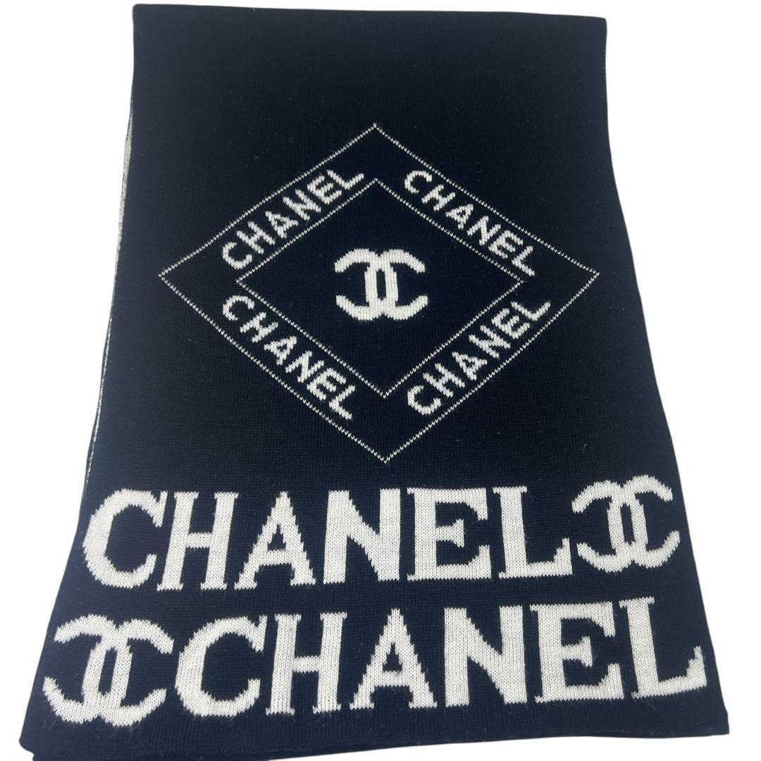 【希少】CHANEL　シャネル　マフラー　ノベルティ　ココマーク