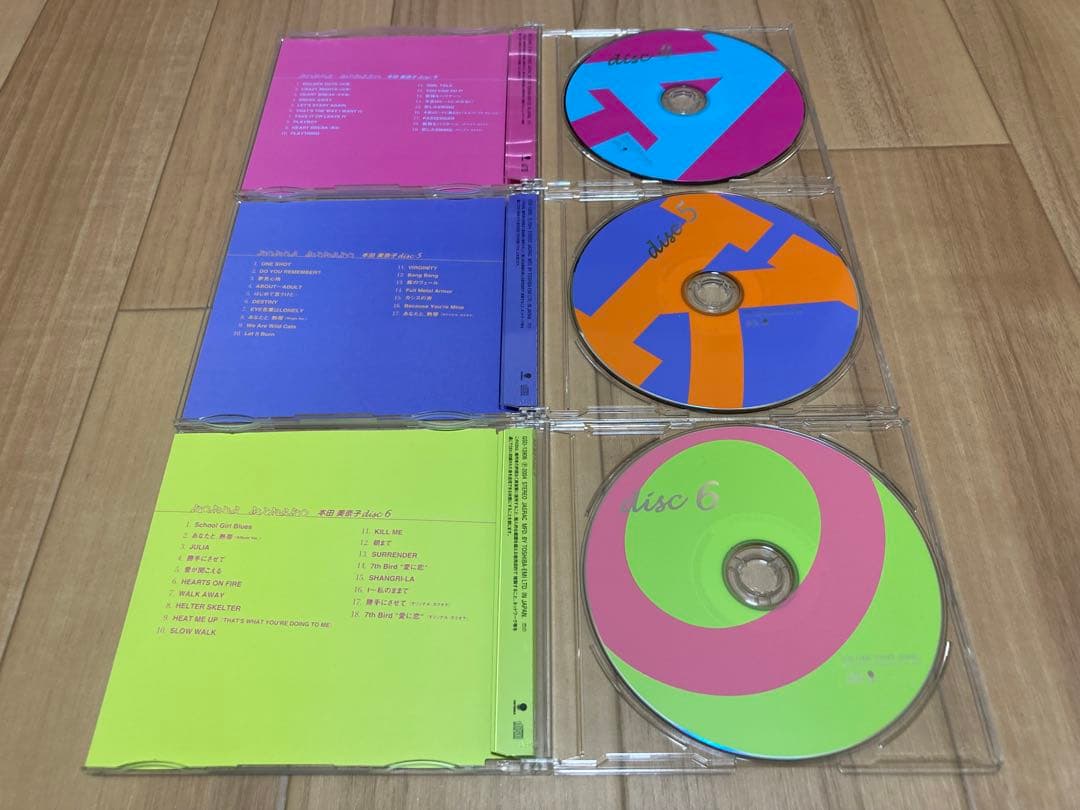 本田美奈子 BOX 6CD + DVD