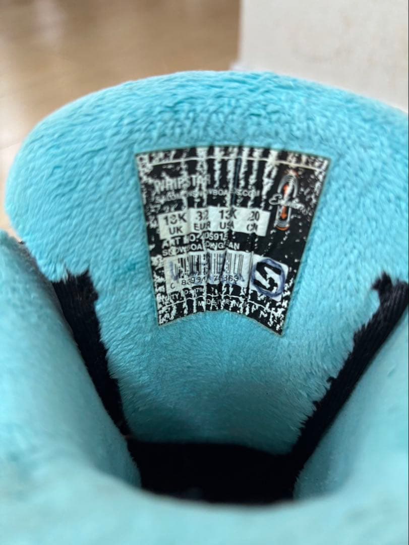 Spoonスノーボード100cm Burtonバイン SALMONブーツ20cm