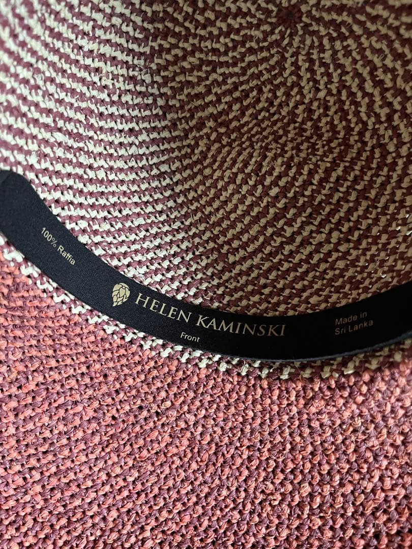 HELEN KAMINSKI☆ヘレンカミンスキー　麦わら帽子☆美品