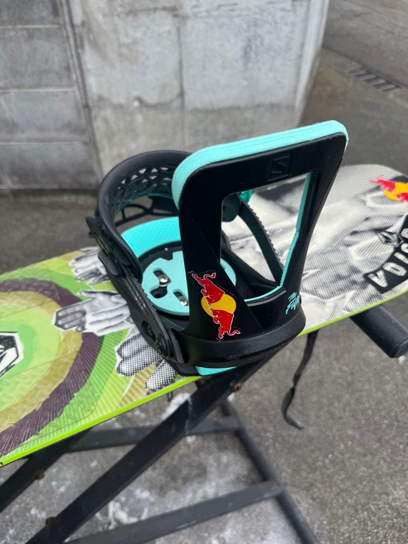 キッズ　ナイトロリッパー　ボルコム　121 サロモンブーツビンディング３点セット