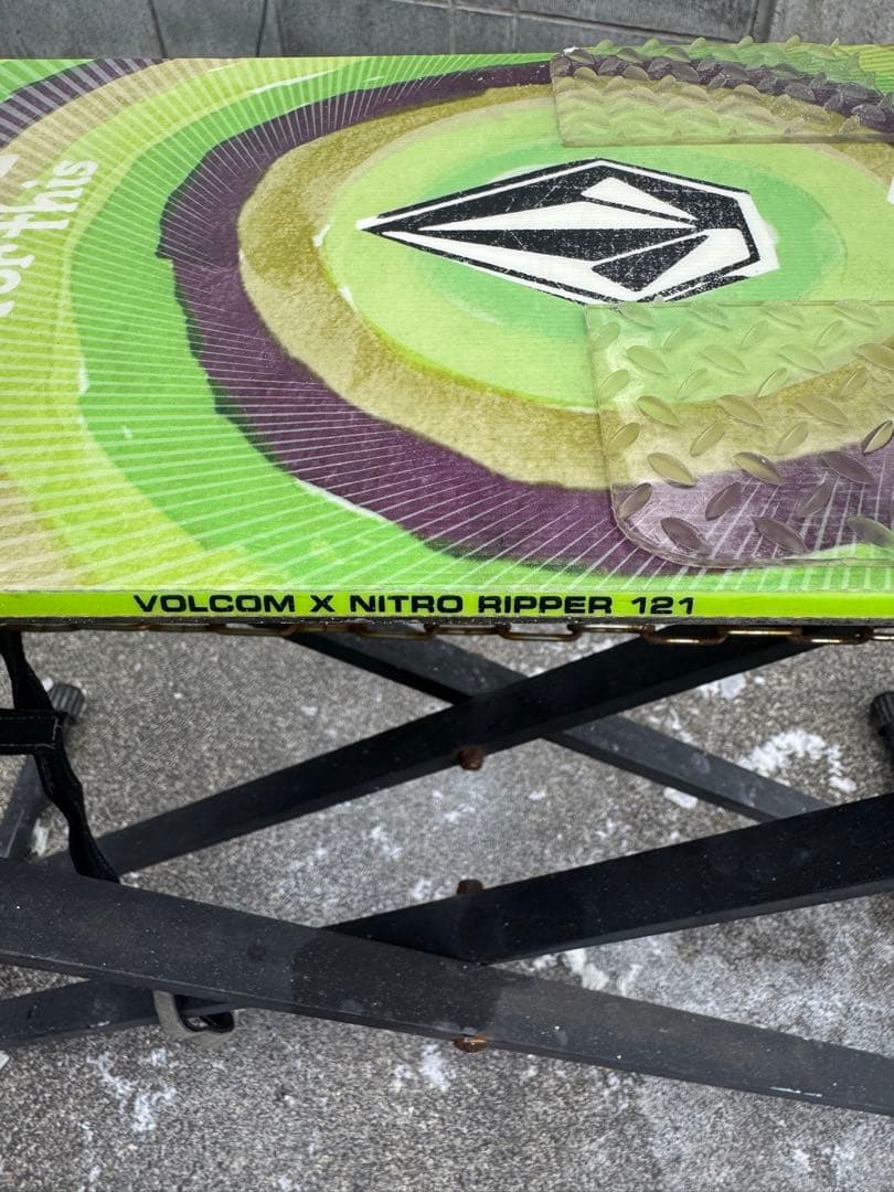 キッズ　ナイトロリッパー　ボルコム　121 サロモンブーツビンディング３点セット