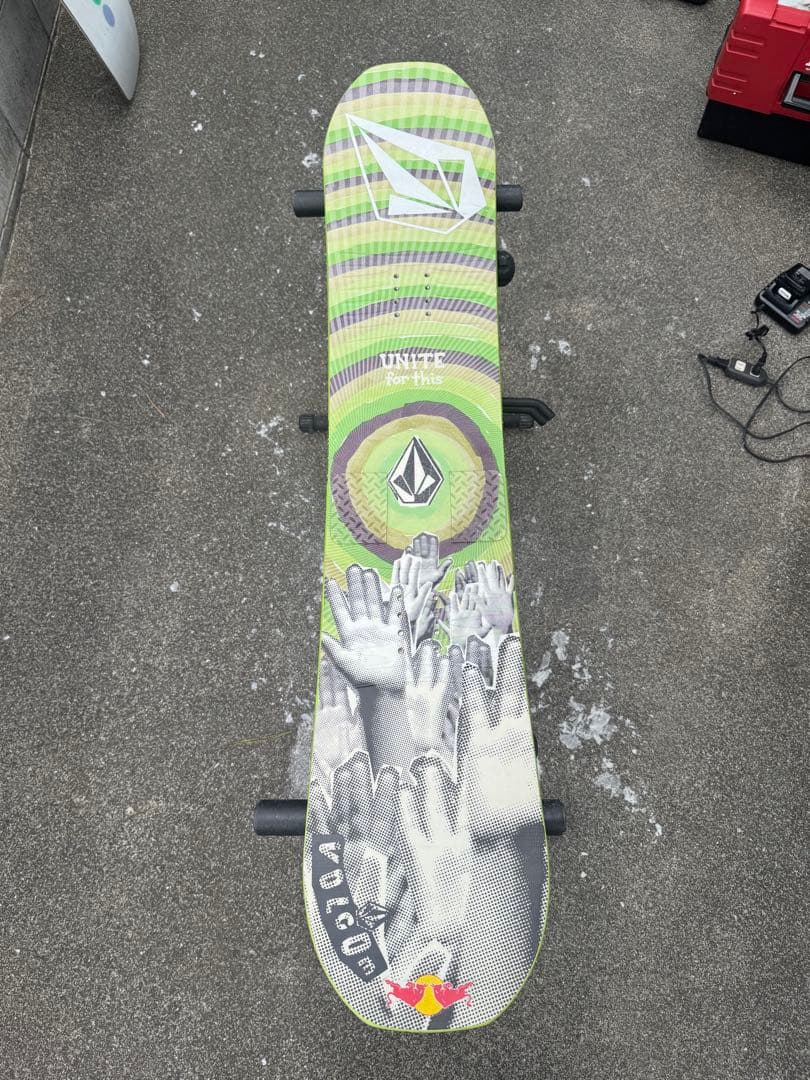 キッズ　ナイトロリッパー　ボルコム　121 サロモンブーツビンディング３点セット