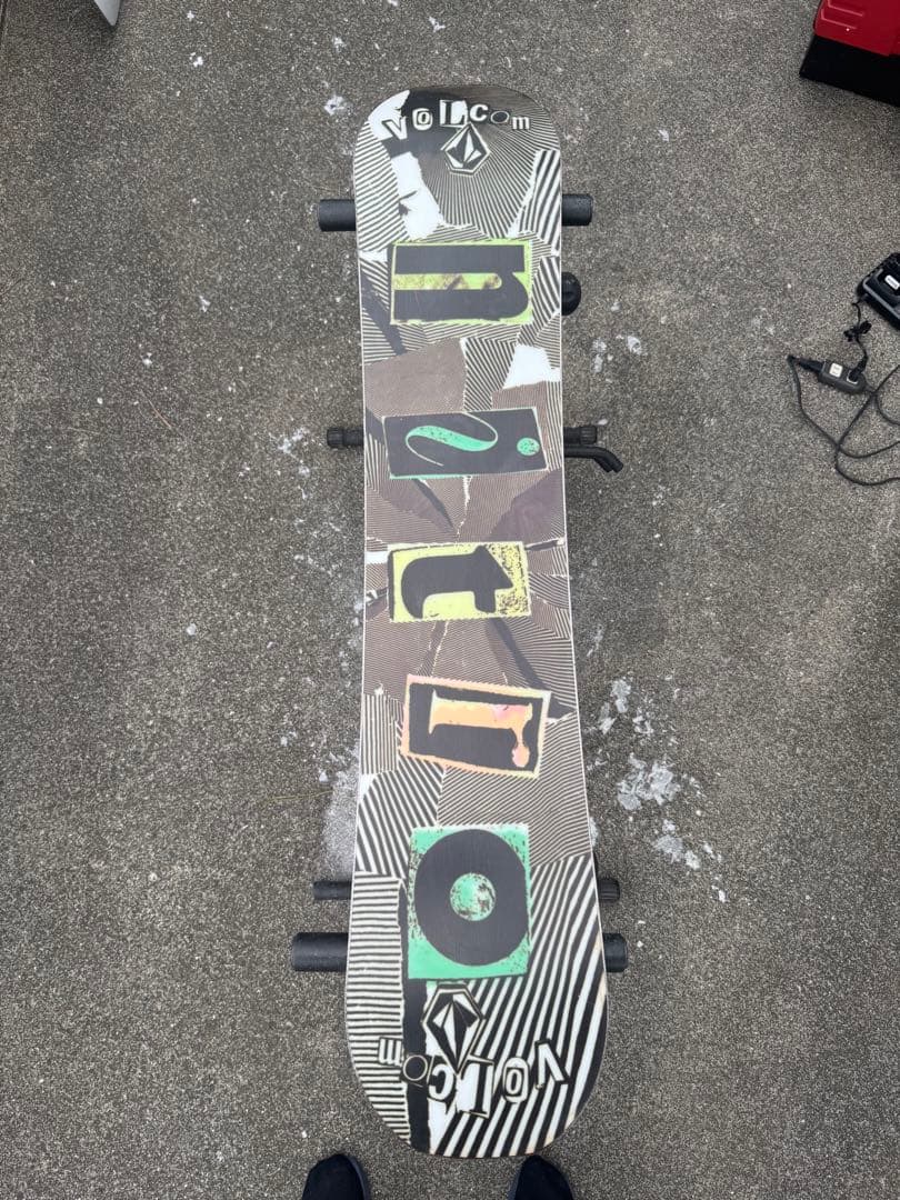 キッズ　ナイトロリッパー　ボルコム　121 サロモンブーツビンディング３点セット