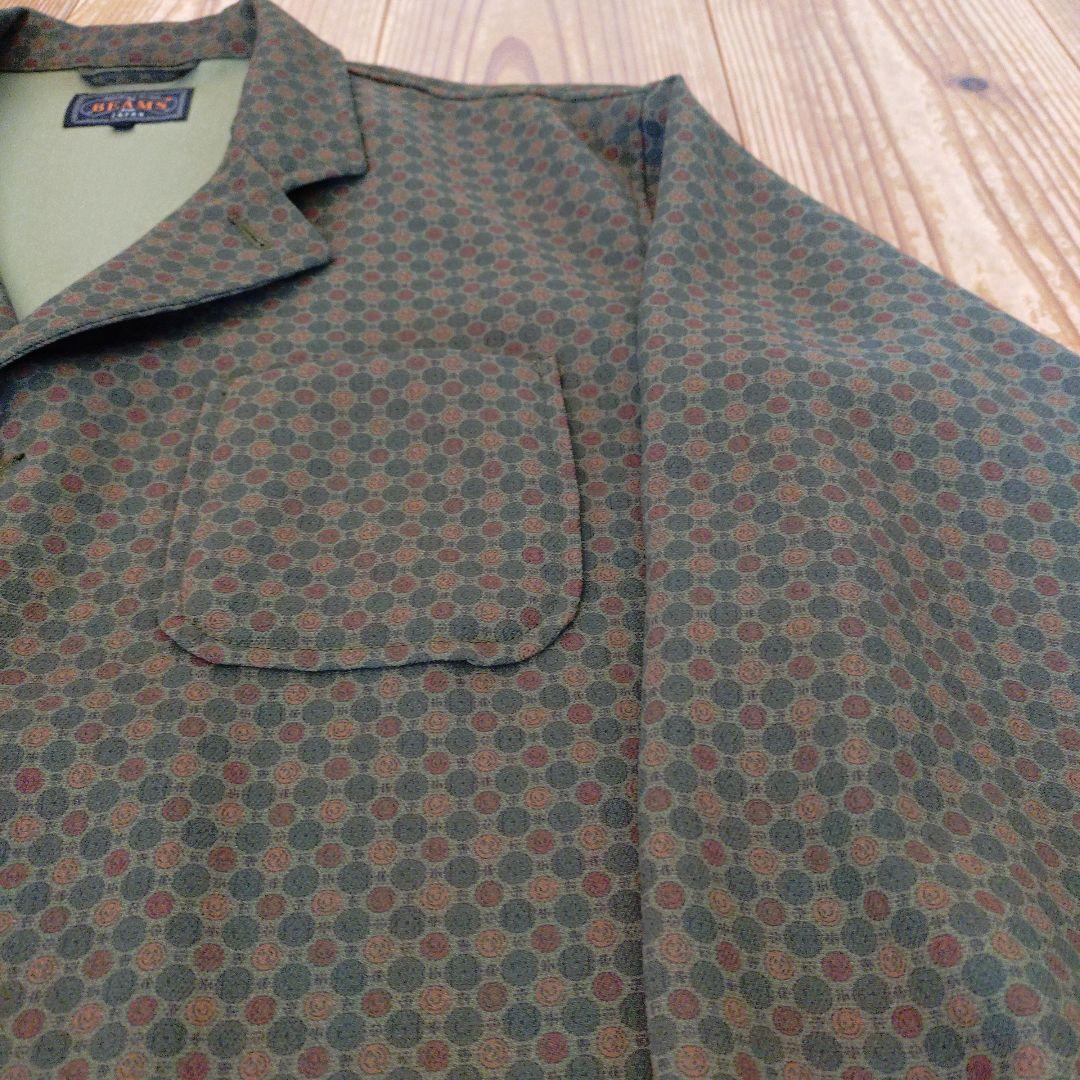 BEAMS PLUS / 4ボタン シャツカフ プリント ジャケット