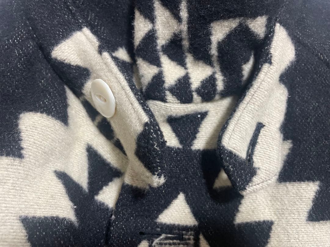 気まぐれ値下げ　定価107800円　ジェラード　セーラムコート　ネイティブ柄　M