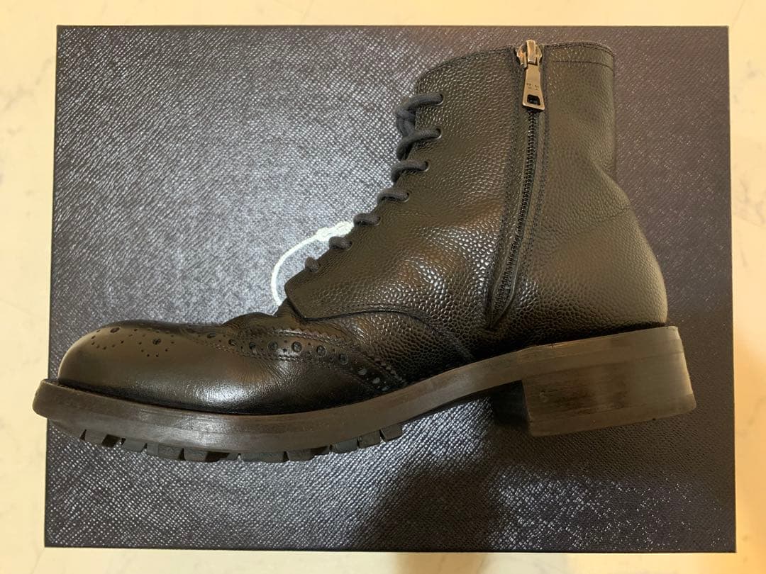 【bb】PRADA プラダ ペブルグレインレザー