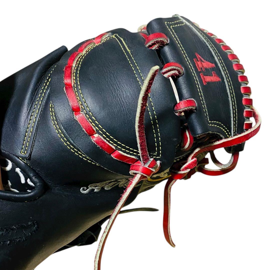 軟式　ミズノプロ　黒　キャッチャーミット