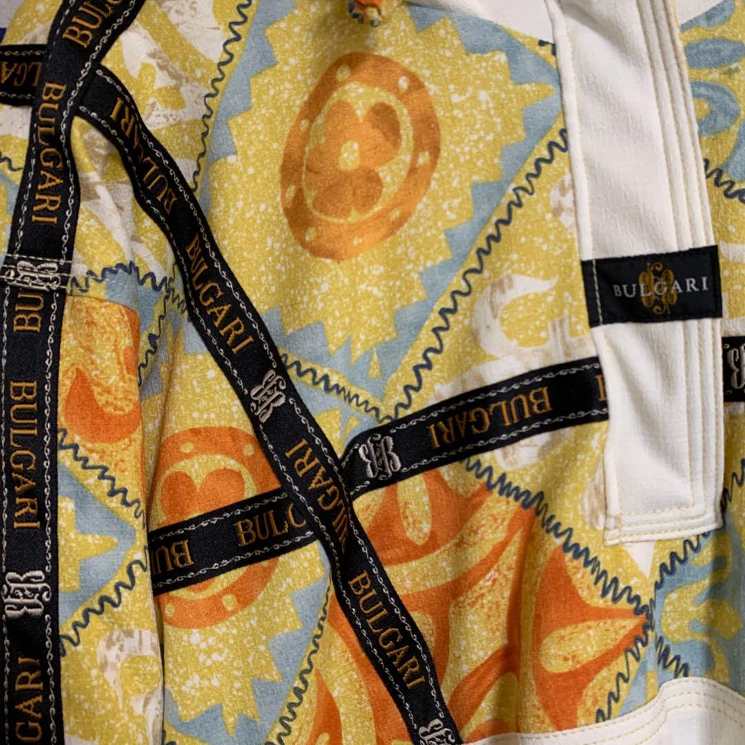 約30年前レトロ　90年代　ブルガリ　スキーウェア上下セット超美品Lサイズ