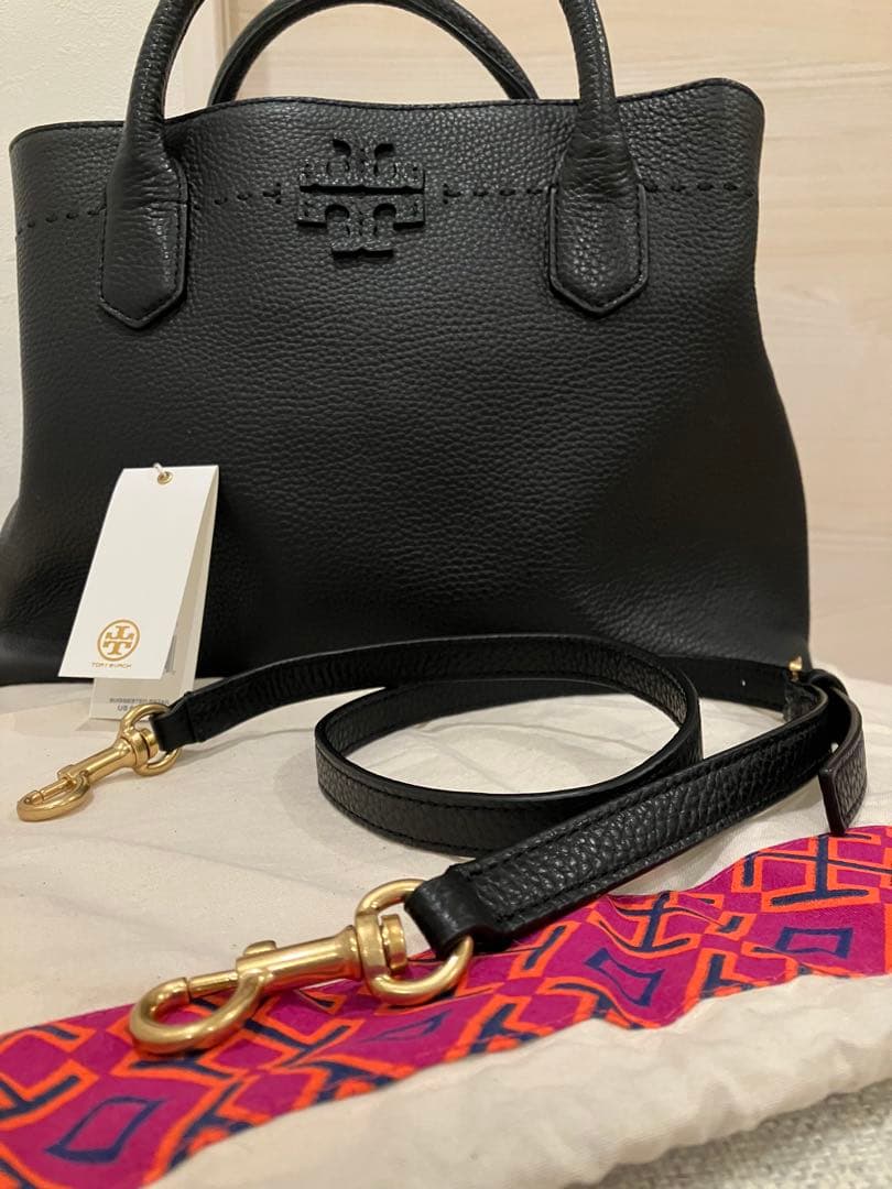 トリーバーチ マックグロー　サッチェル2way トートバッグ ショルダーバッグ
