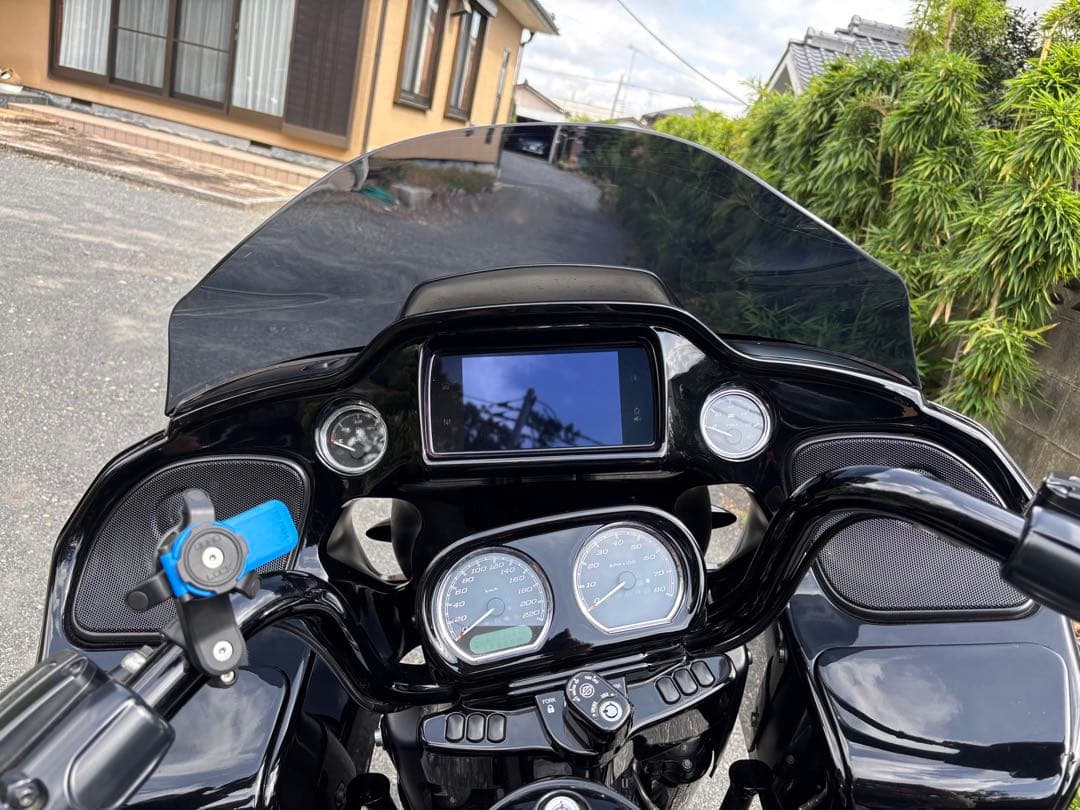 クロックワークス FLAREスポーツウインドシールド　14インチ　ダークスモーク