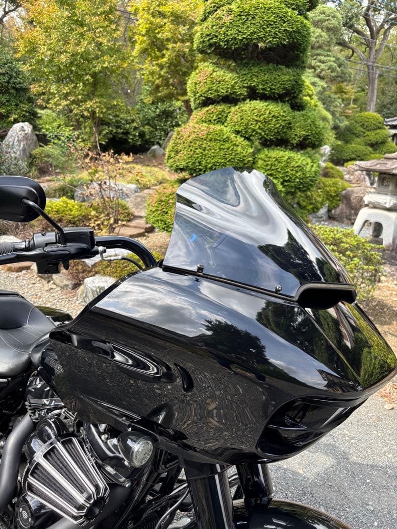 クロックワークス FLAREスポーツウインドシールド　14インチ　ダークスモーク