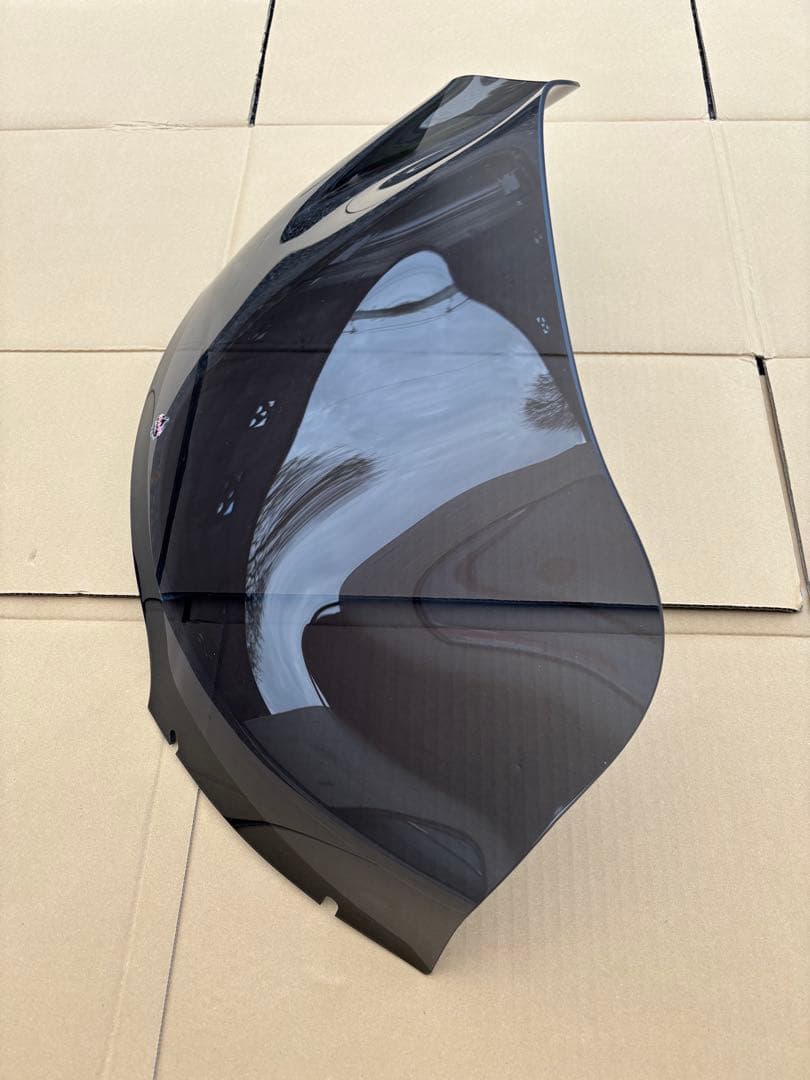 クロックワークス FLAREスポーツウインドシールド　14インチ　ダークスモーク