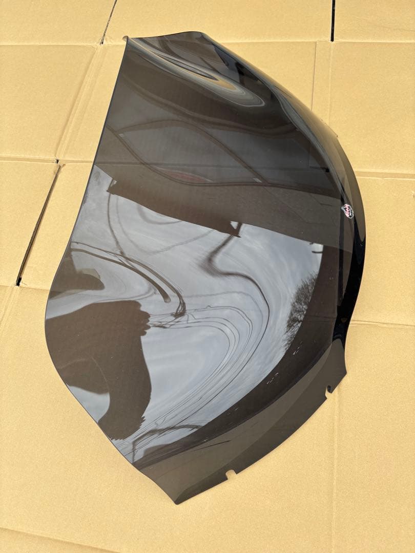 クロックワークス FLAREスポーツウインドシールド　14インチ　ダークスモーク