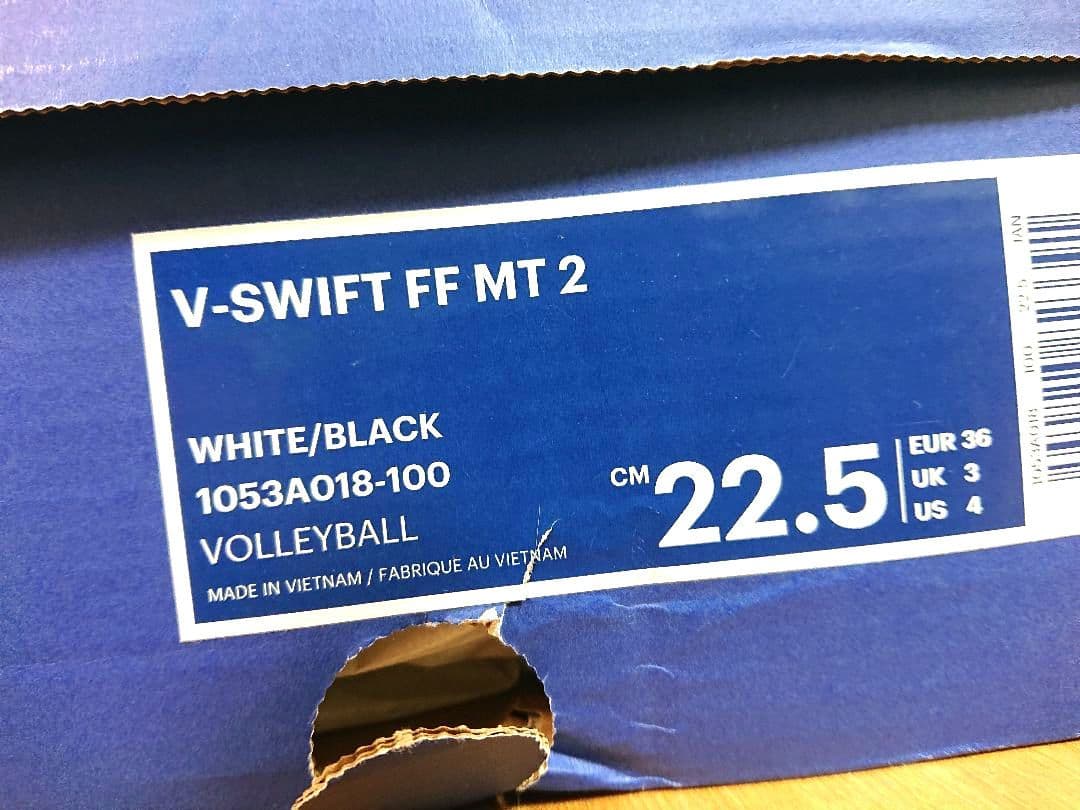 ASICS V-SWIFT FF MT2 22.5cm バレーボールシューズ