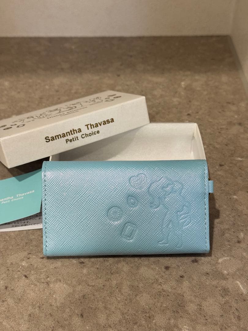 【新品】Samantha Thavasa♡ディズニープリンセスキーケース 水色