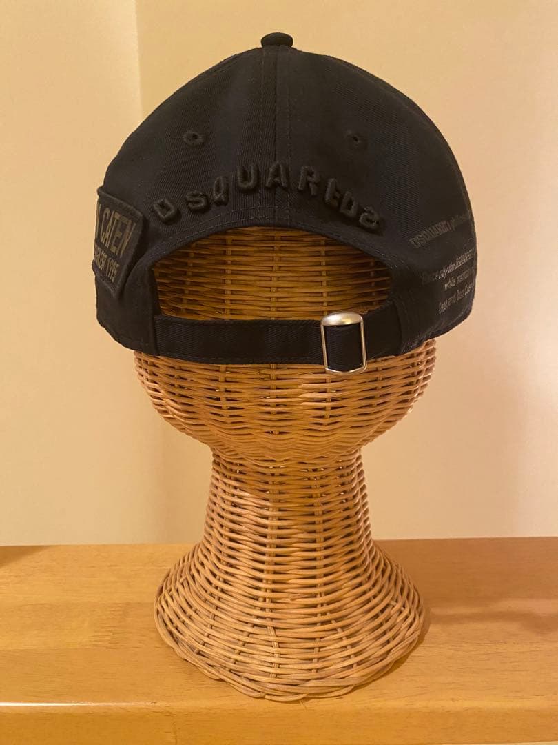 DSQUARED2 ICON ブラックキャップ　ディースクエアード✨希少✨