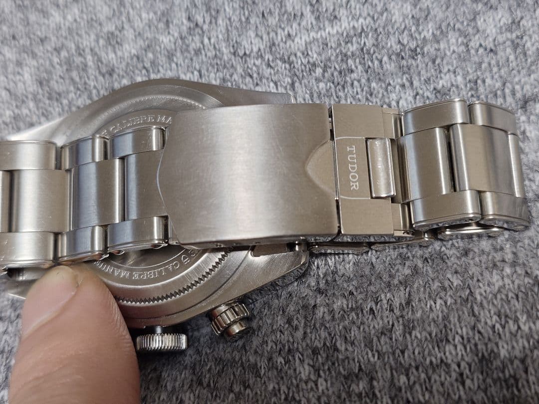 TUDOR 正規品 ブラックベイ クロノ 79350