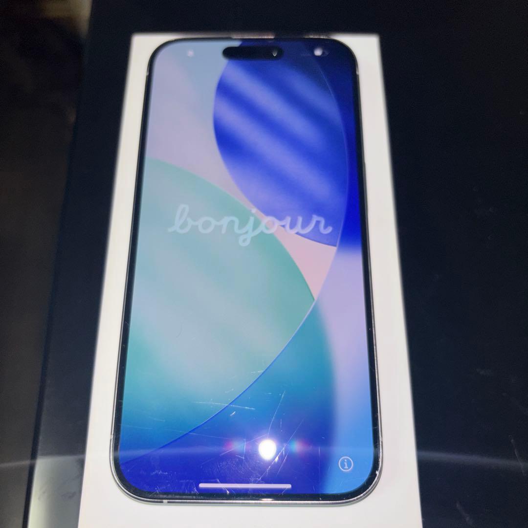 スマートフォン本体 iPhone15 pro white titanium 128GB