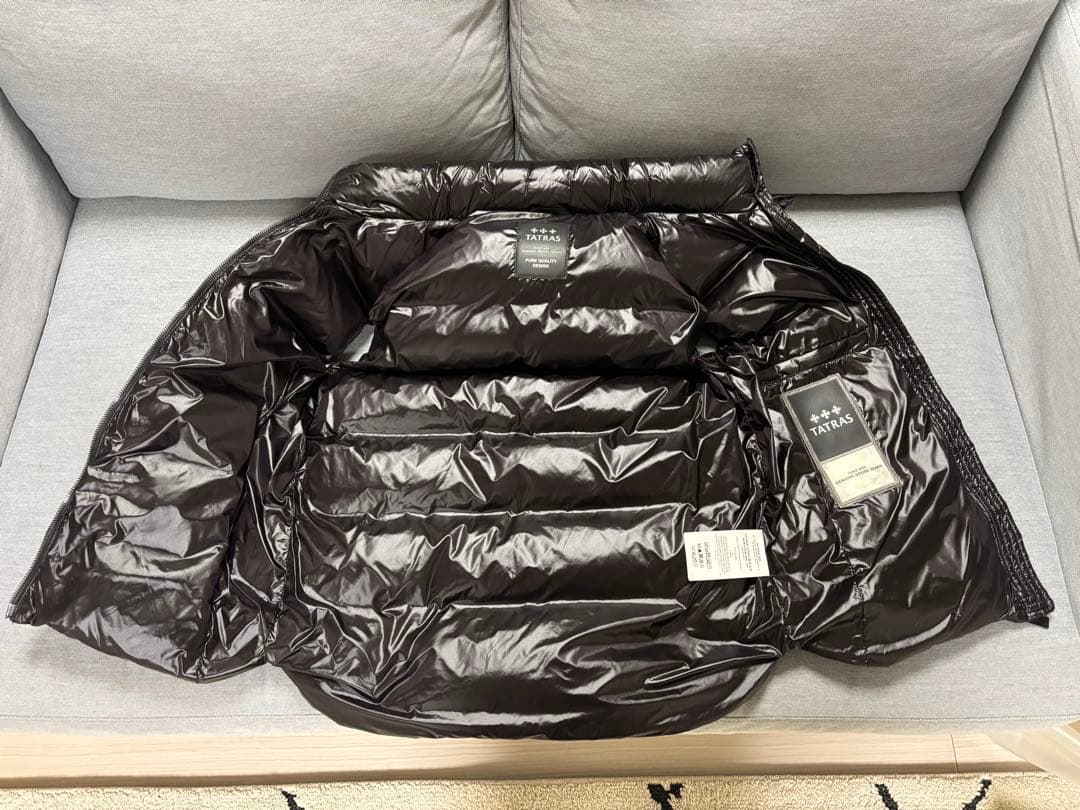 [美品] TATRAS タトラス ダウンベスト 黒 M