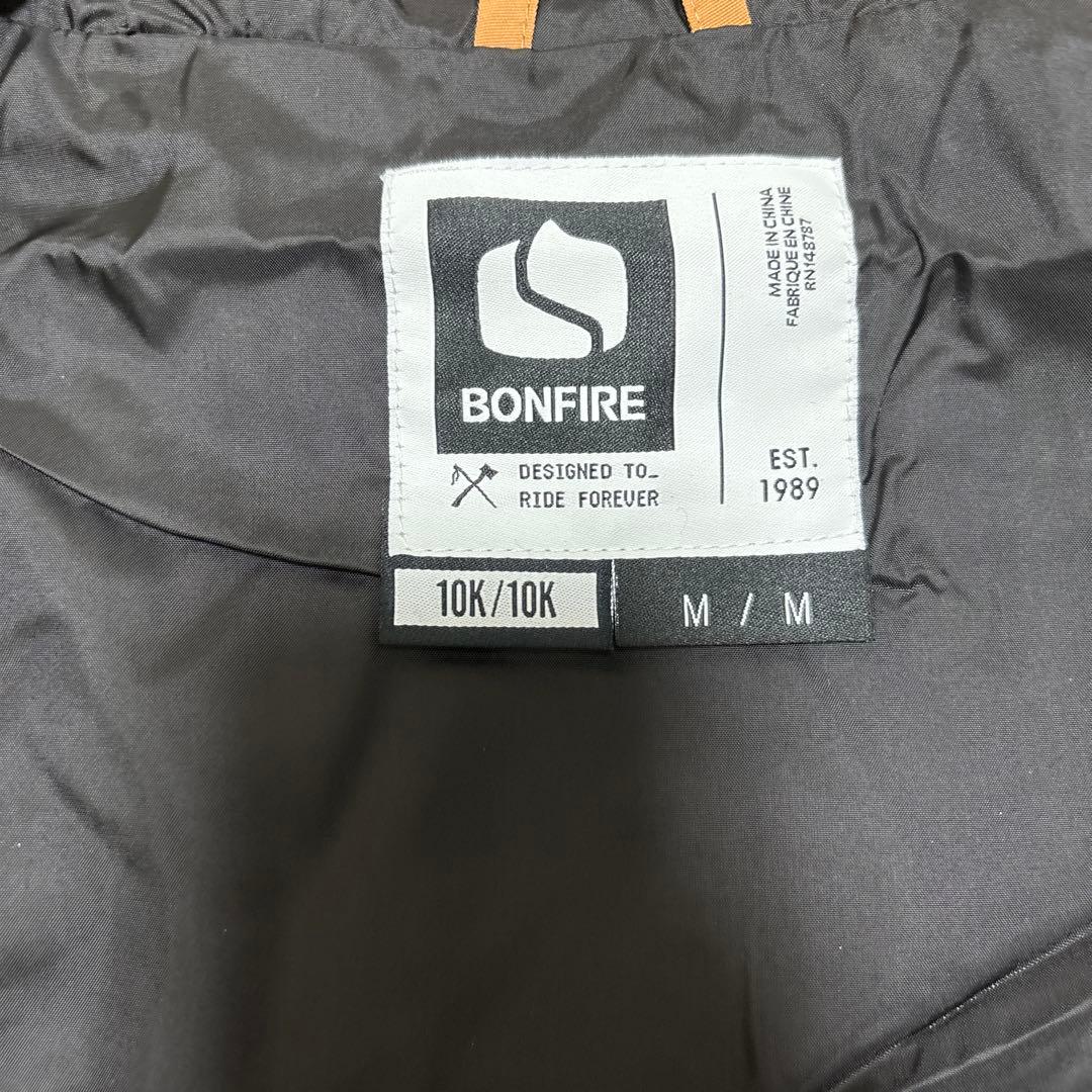 BONFIRE フード付きジャケット オレンジ系Mサイズ