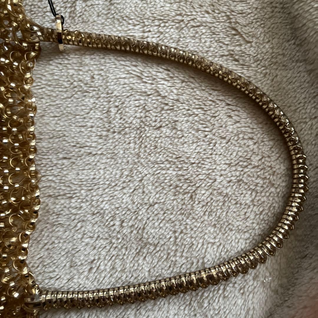 アンテプリマ ANTEPRIMAワイヤーバッグゴールド