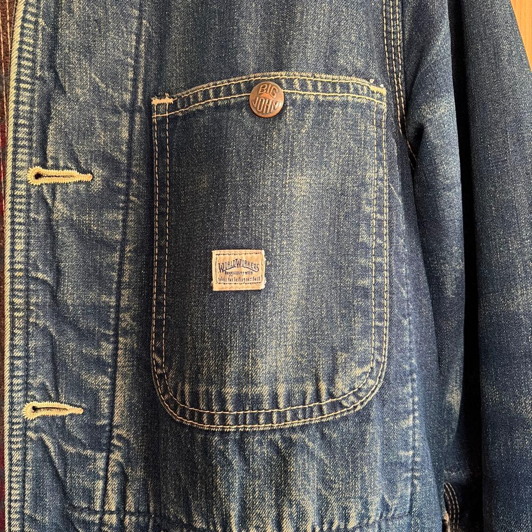 konkon　BIG JOHN ビッグジョン デニム カバーオール