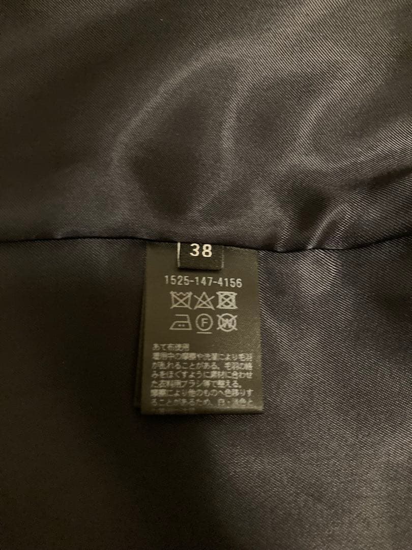 ユナイテッドアローズUNITED ARROWS ビッグテーラードコート　ネイビー