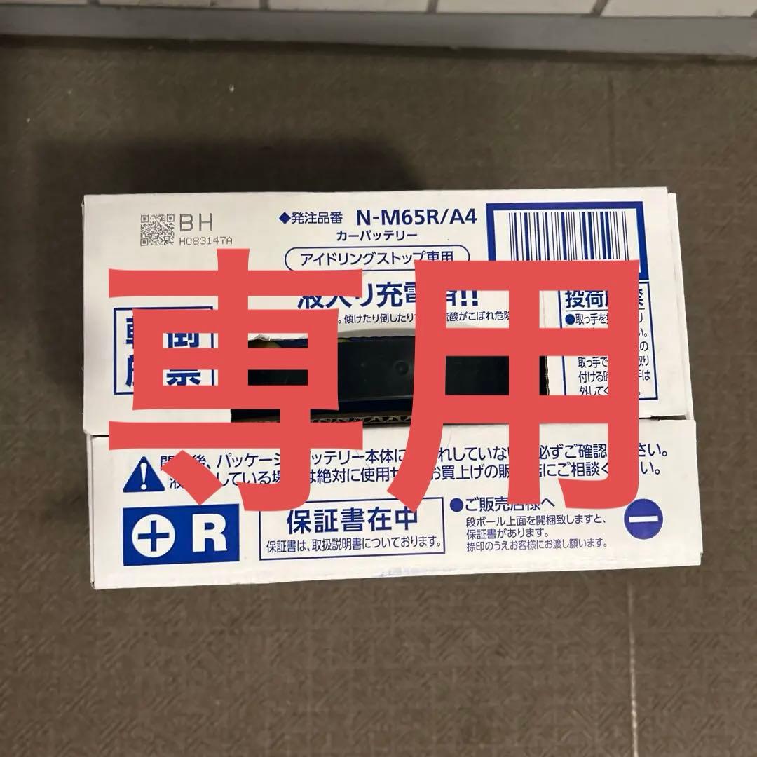 【専用】未使用品 M-65R バッテリー パナソニックカオス N-M65R/A4