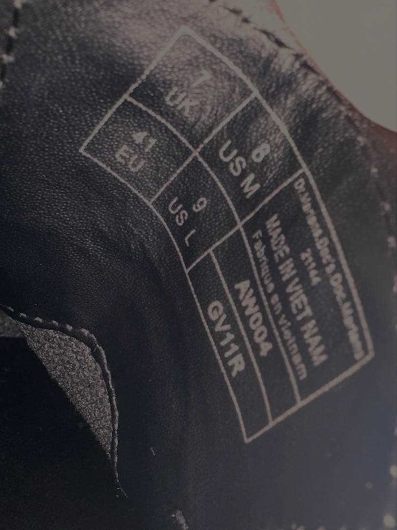 Dr. martens 3ホールシューズ