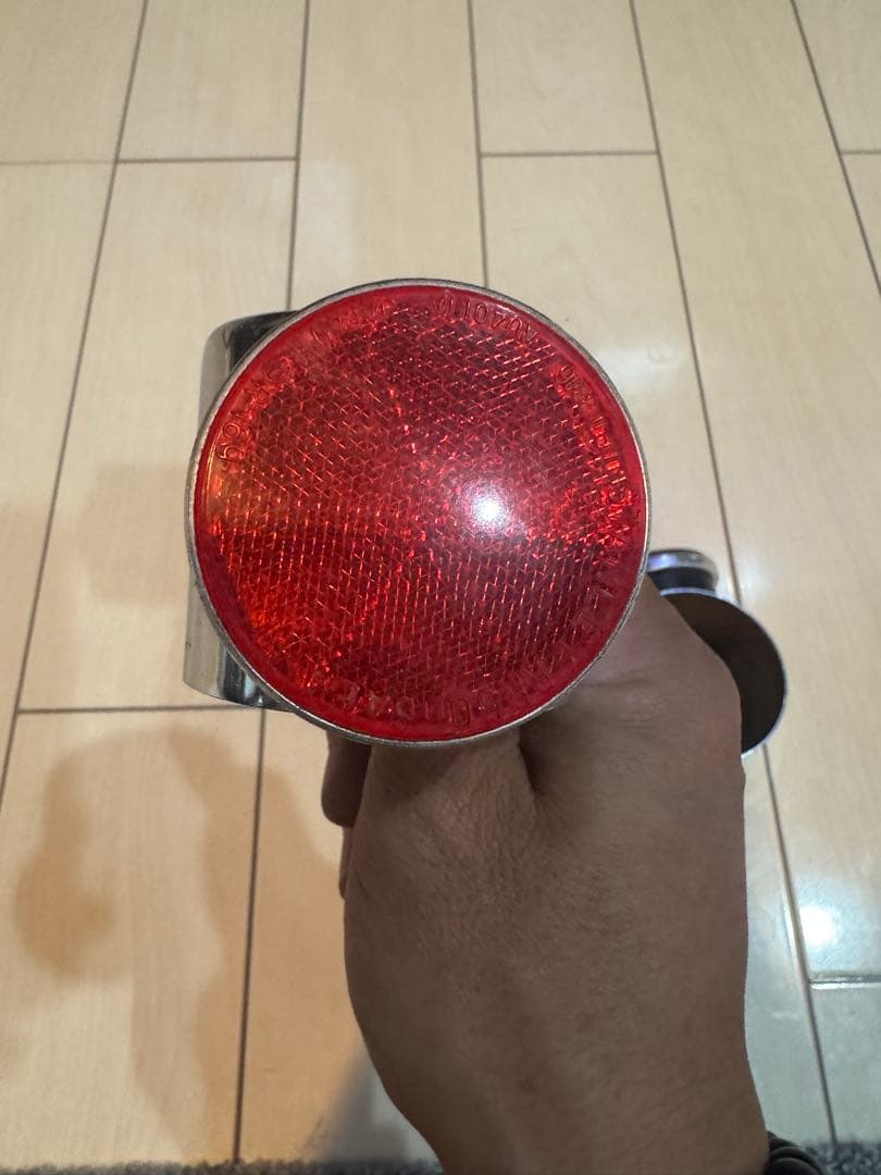 カワサキ　KH250 純正リアサスリフレクター　SS マッハ