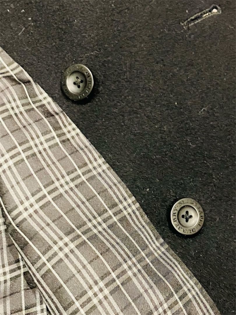 （交渉中）BURBERRY BLACK LABEL ネイビー　size L