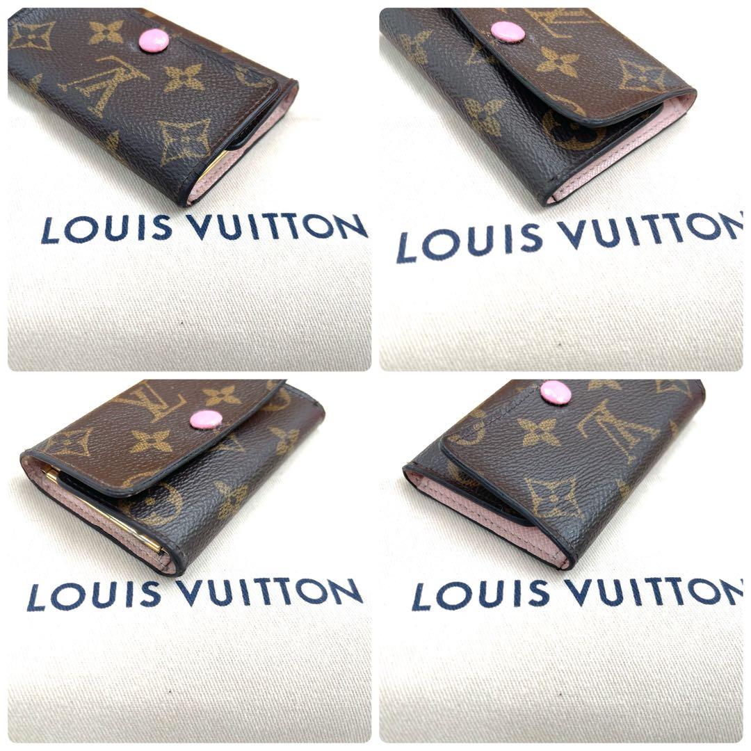 ルイヴィトン モノグラム　ローズ バレリーヌ キーケース　６連　　858