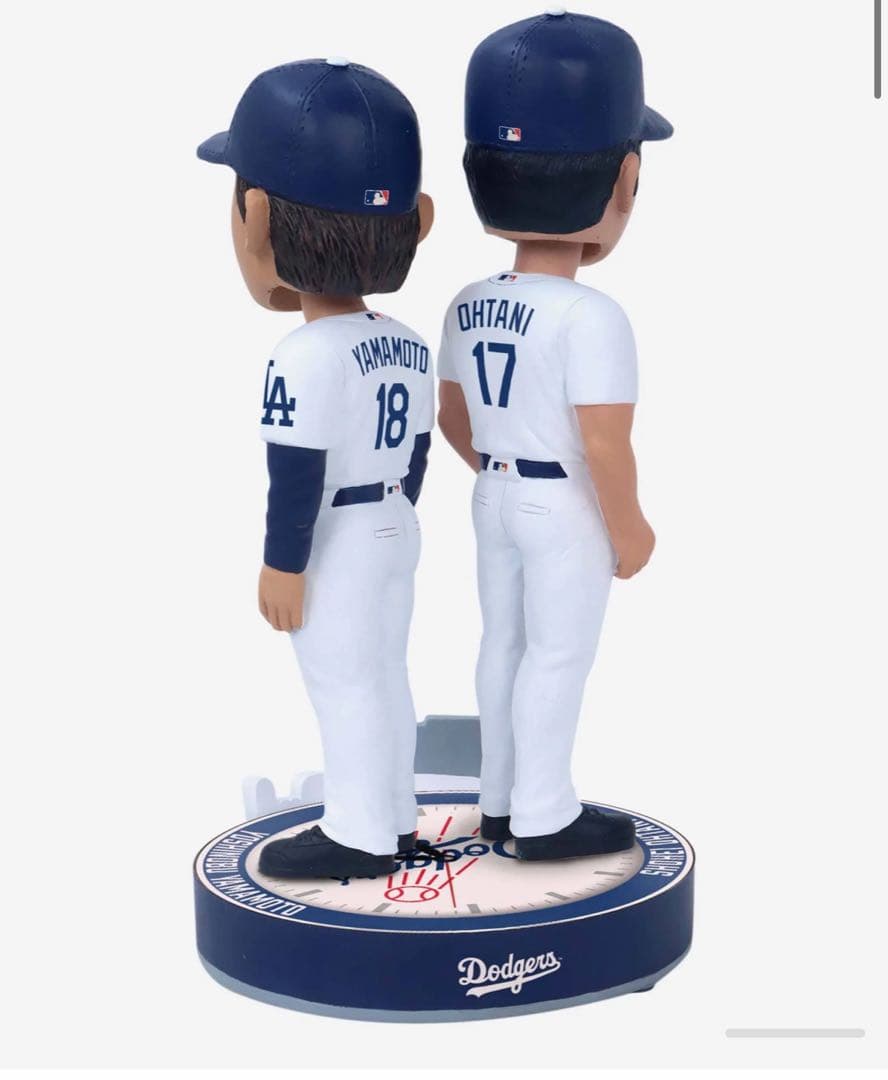 【正規品】大谷翔平 山本由伸 デュアルボブルヘッド Sho-Yo Time!