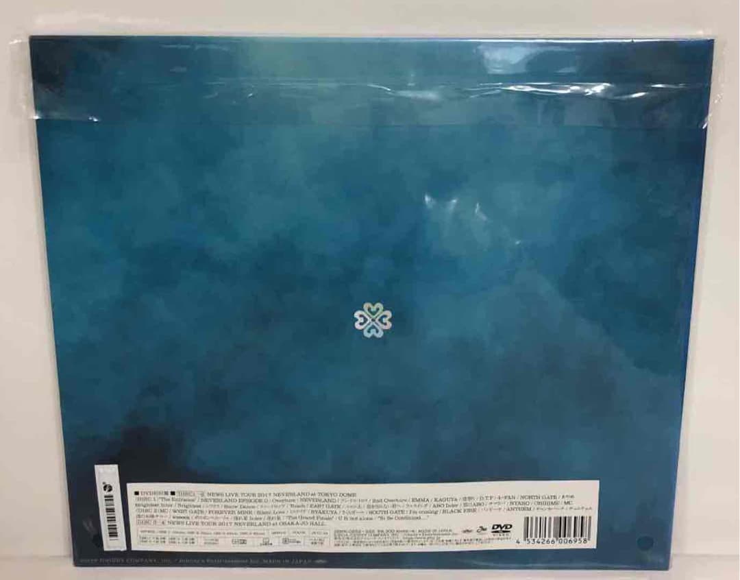 新品　NEWS/NEWS LIVE TOUR 2017 NEVERLAND