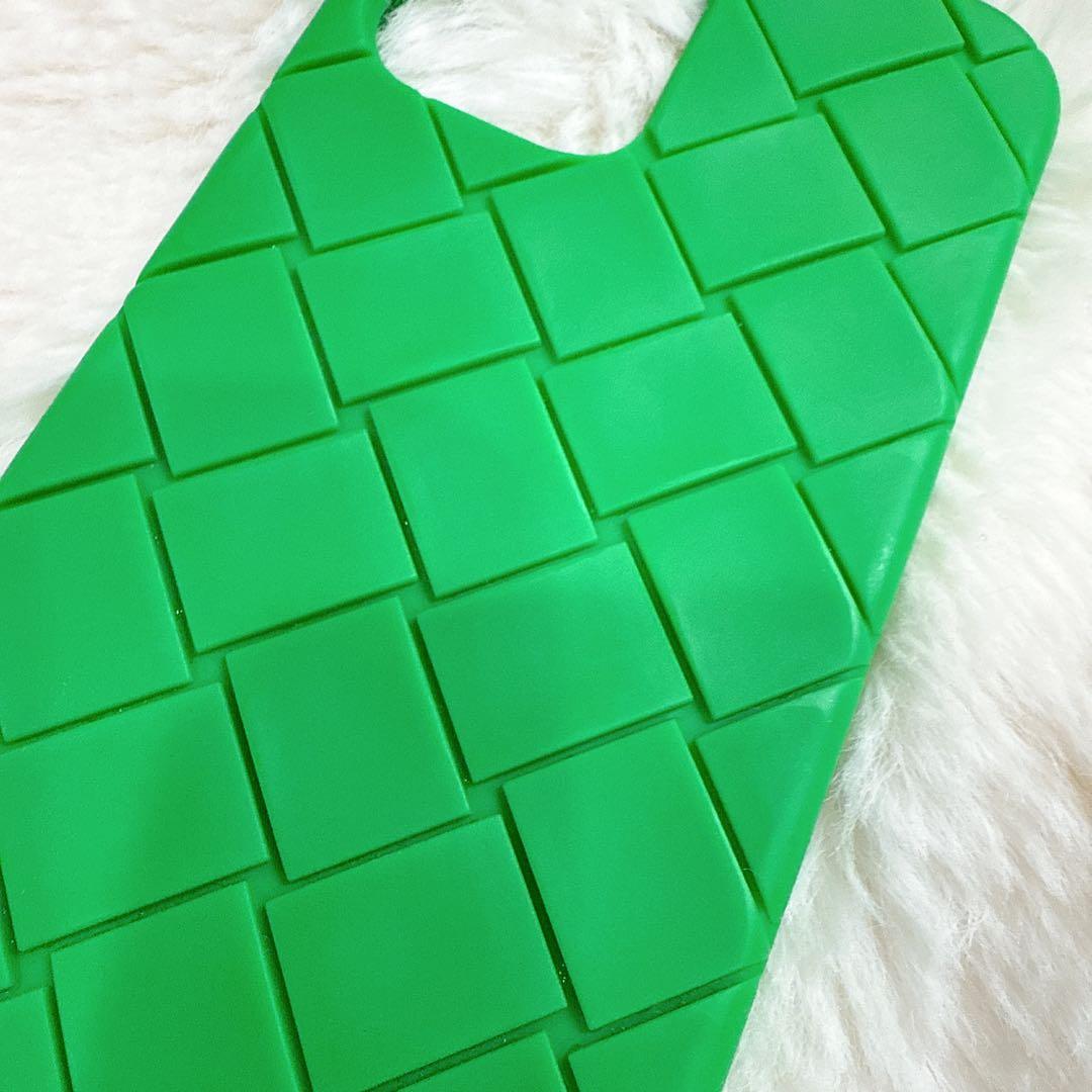 BOTTEGA VENETA iPhone 12Pro ケース グリーン