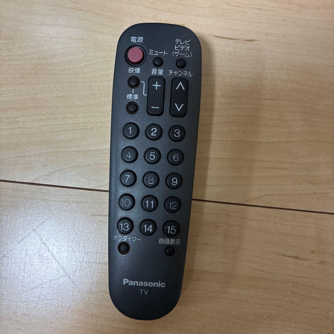 ブラウン管テレビ パナソニック TH-14RF1 1997年　レトロゲーム