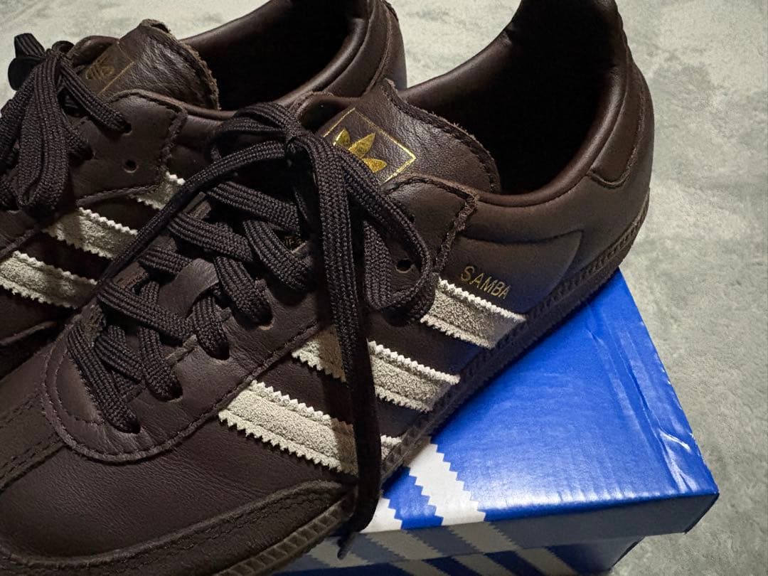 『別注』adidas×UR　SAMBA OG ダークブラウン 24cm