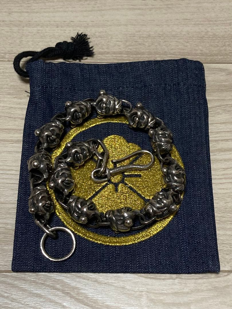 最終値下げ　エヴィス　ウォレットチェーン　美品